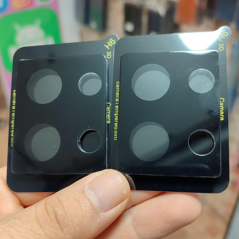 محافظ لنز 3D شیائومی Redmi Note 13 Pro 5G | محافظ لنز سه‌بعدی ضد خط و خش نصب آسان و مقاوم در برابر ضربه